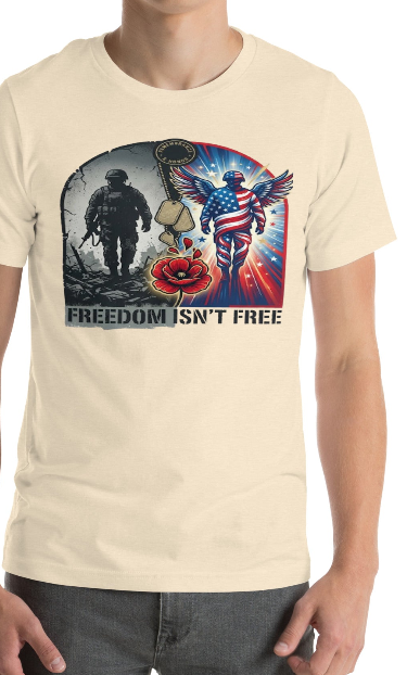 Freedom Isn't Free — Fallen Soldier Memorial T-Shirt
