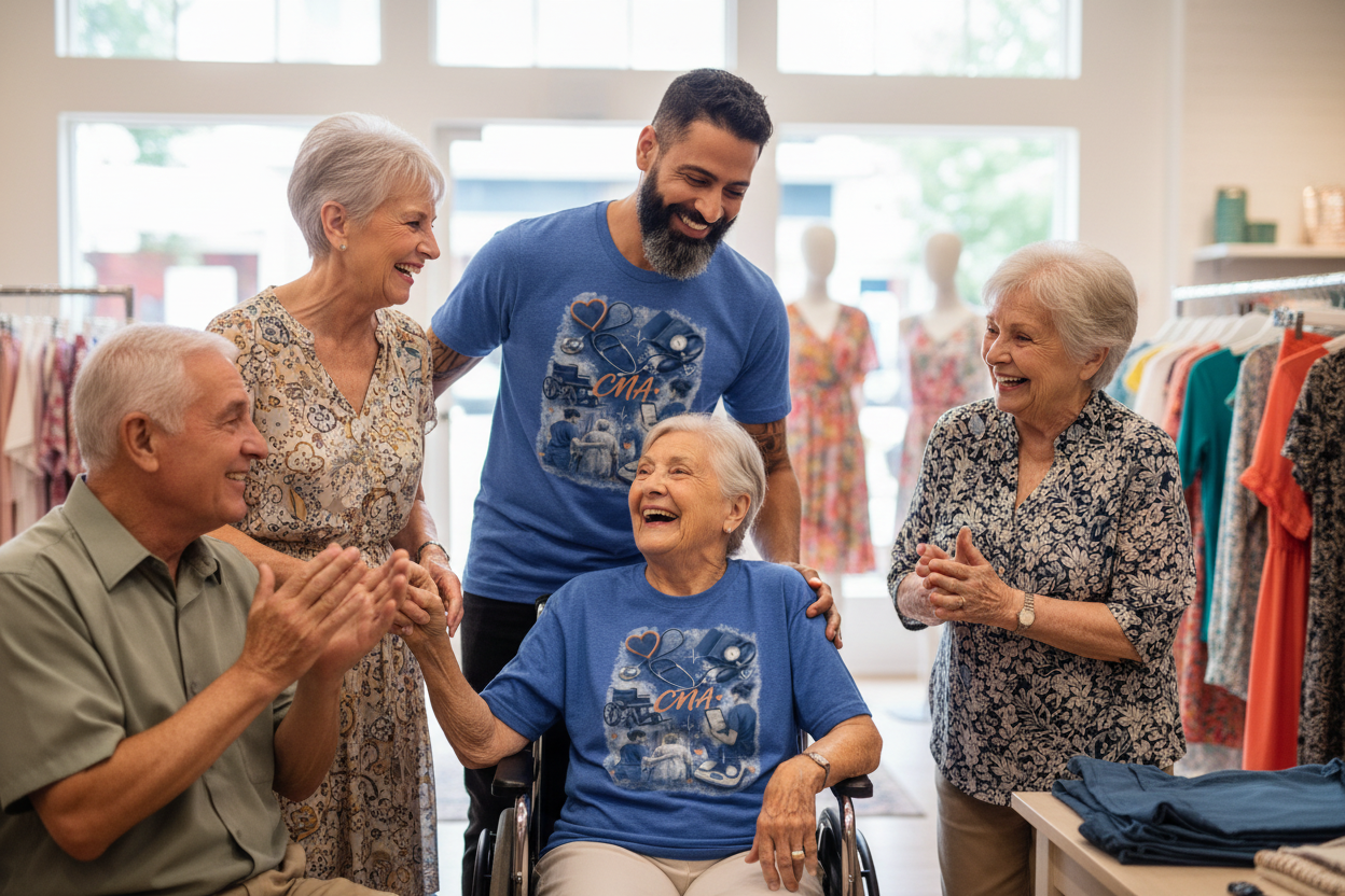 CNA — The Heartbeat Behind Every Patient | Certified Nursing Assistant Pride Tee