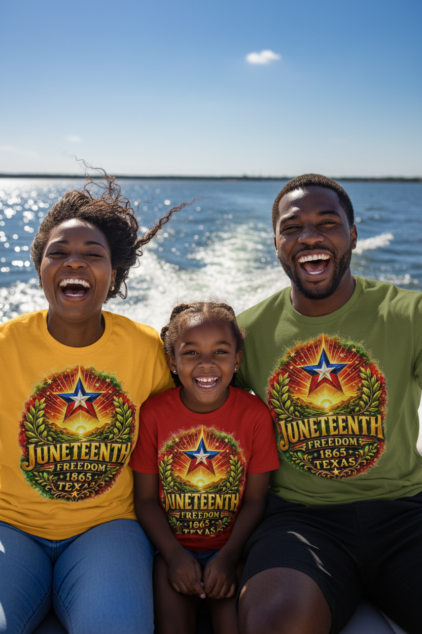 Juneteenth Texas - Boat Ride