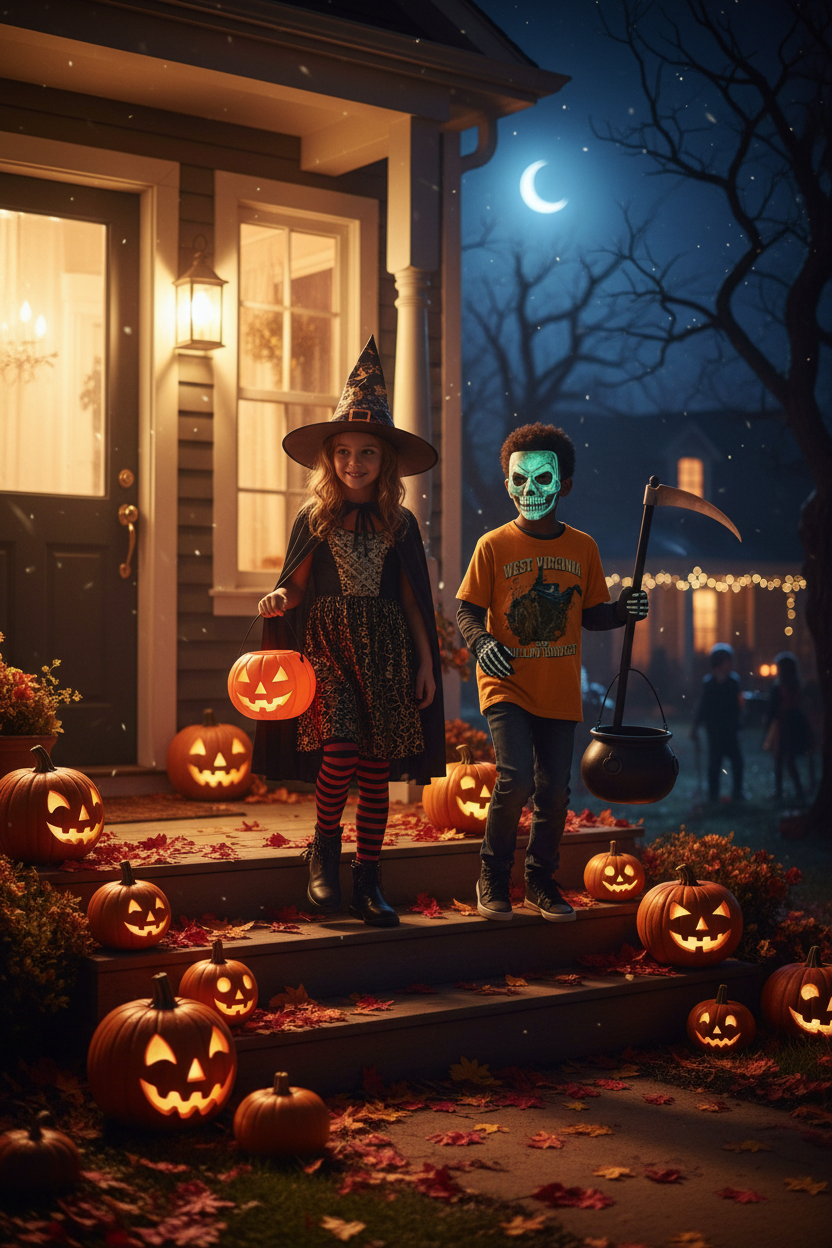 Kids Hollow Harvest Halloween Lifestyle