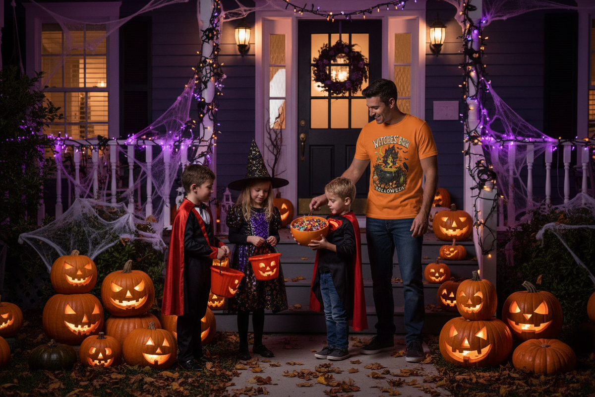 Kids Receiving Candy