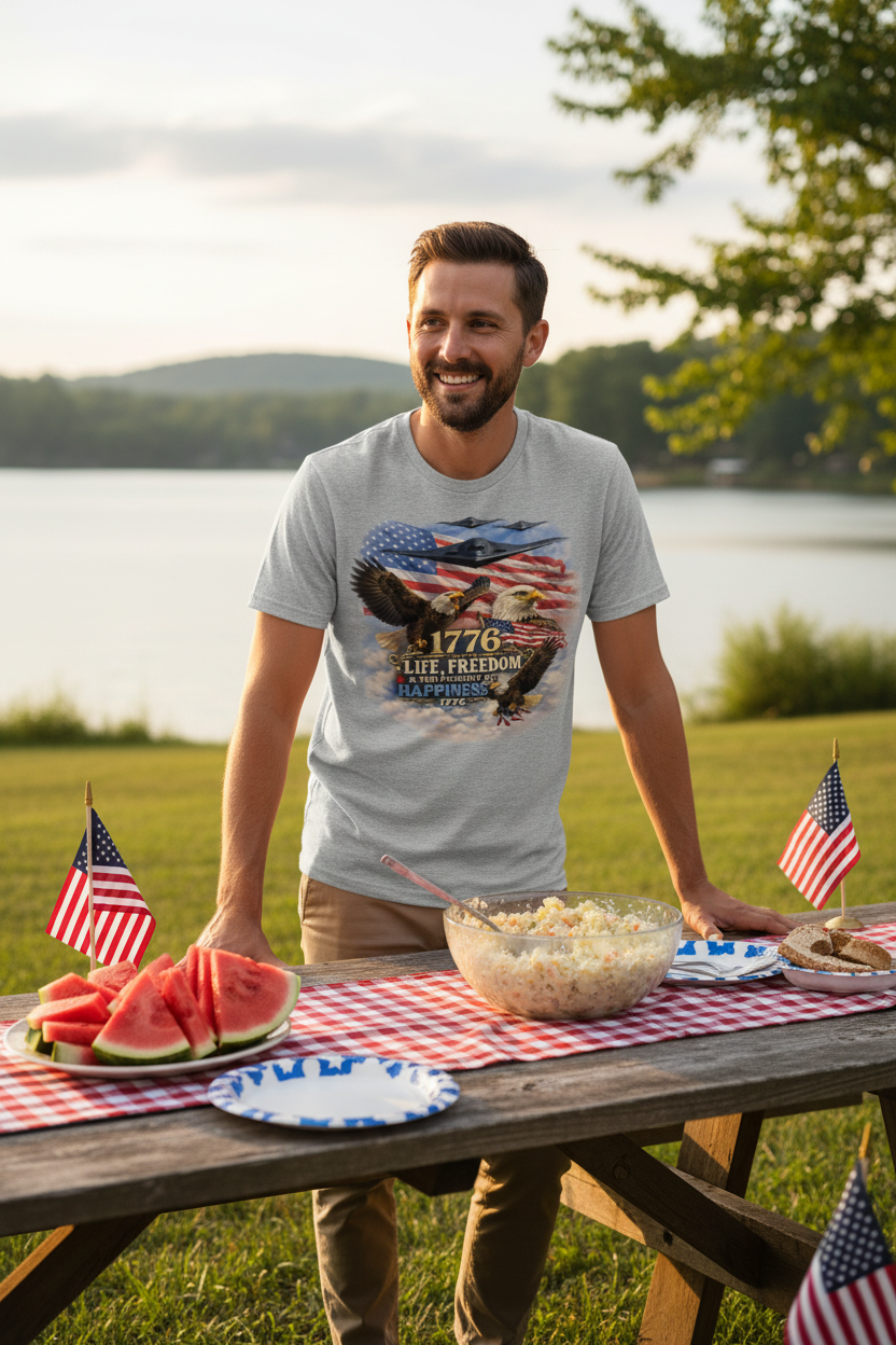 Lakeside Picnic Mockup