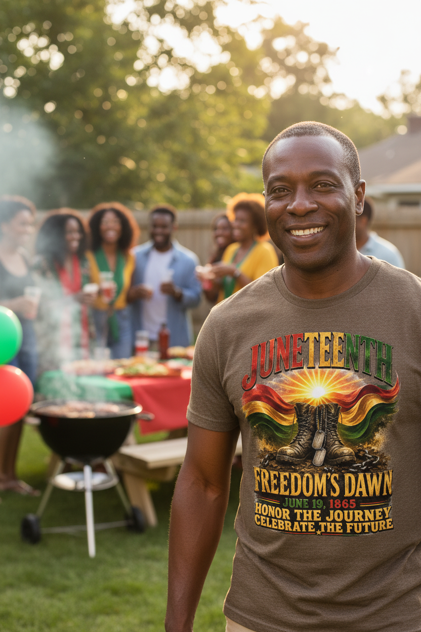 Lifestyle - Brown Tee BBQ