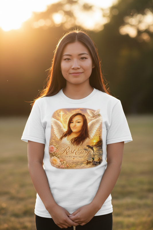 Memorial Angel T-Shirt Lifestyle Mockup