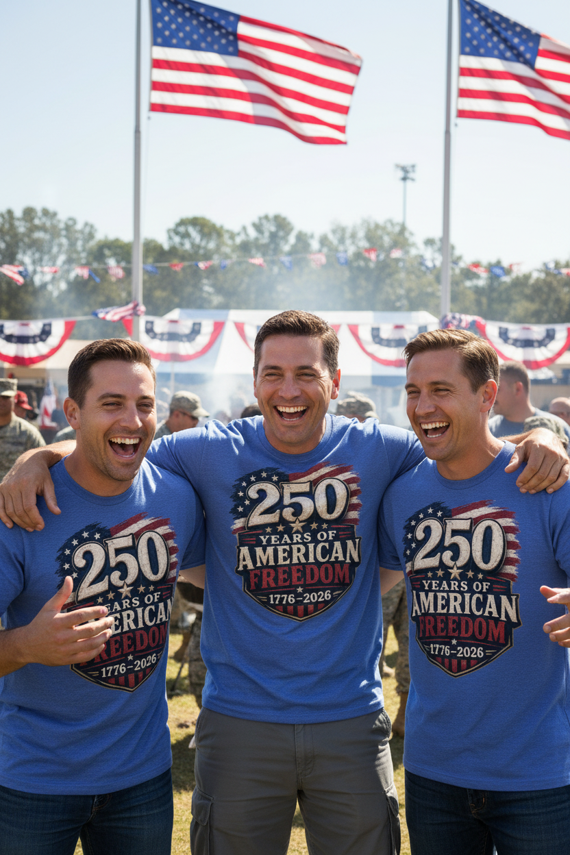 Military Base Parade - Men Group