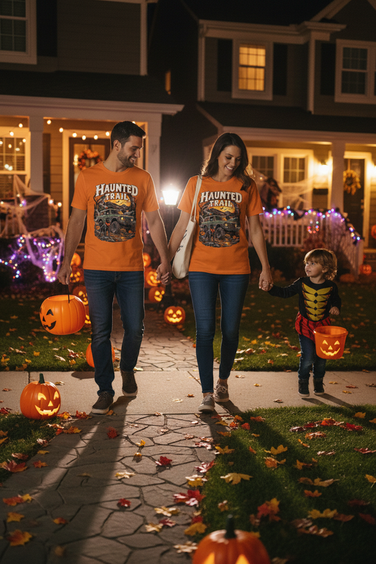 Mom and Dad Haunted Trail Lifestyle