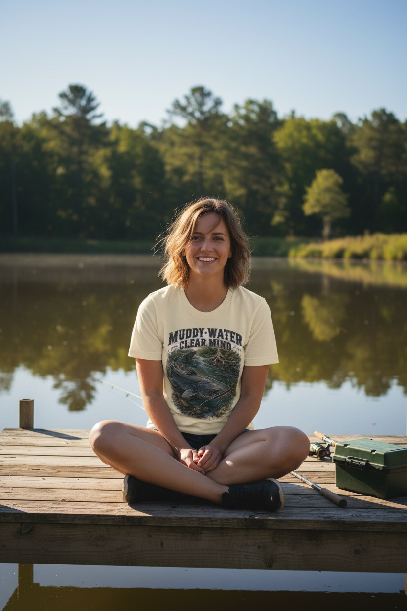 Muddy Water Clear Mind – Pond Lifestyle Mockup