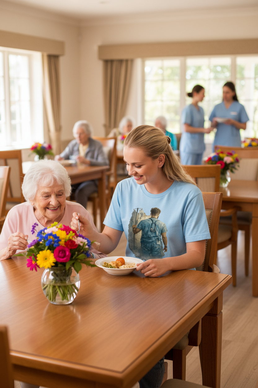 Nursing Home Dining Room - Fixed