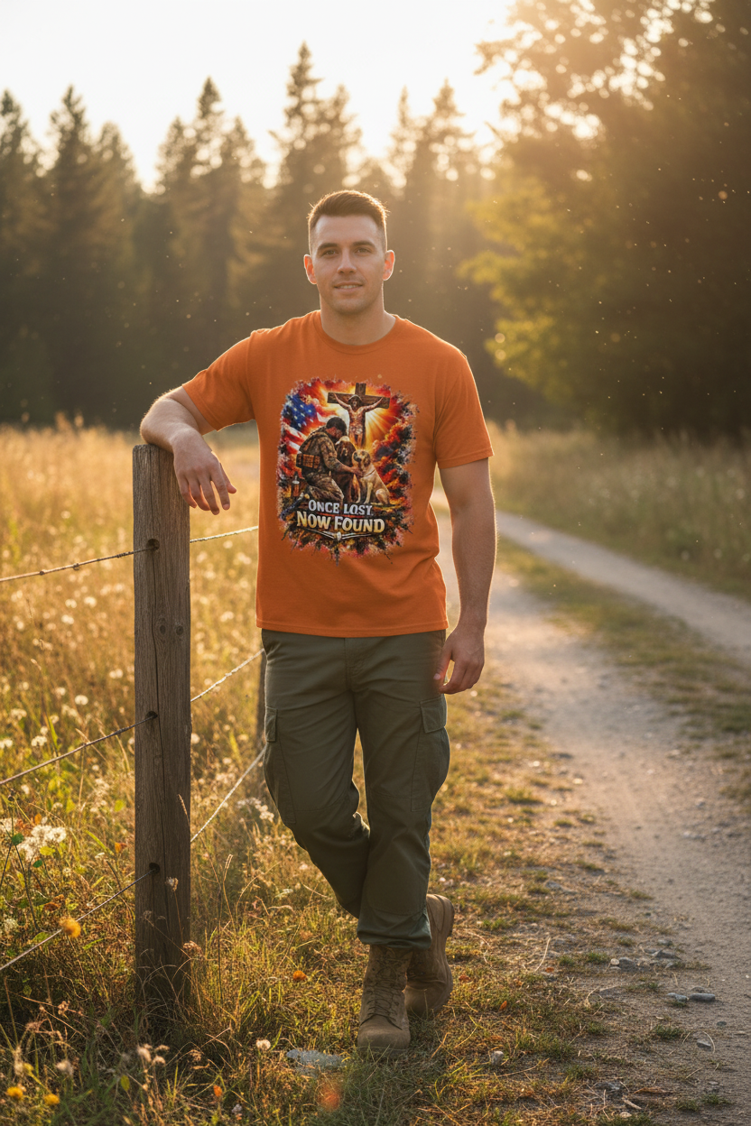 Once Lost Now Found - Soldier Lifestyle Mockup
