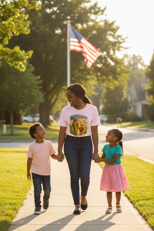 Only a Military Mom - Correct Lifestyle Mockup