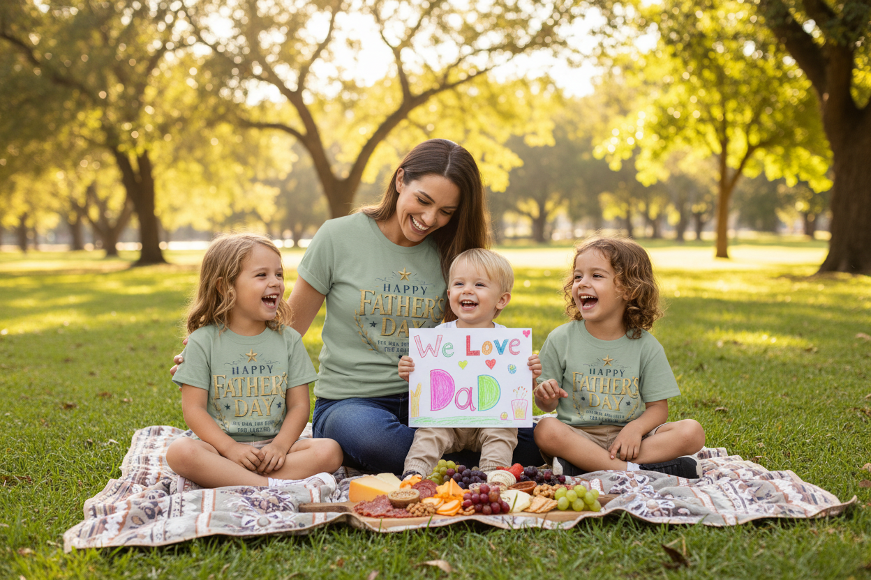 Park Picnic Family