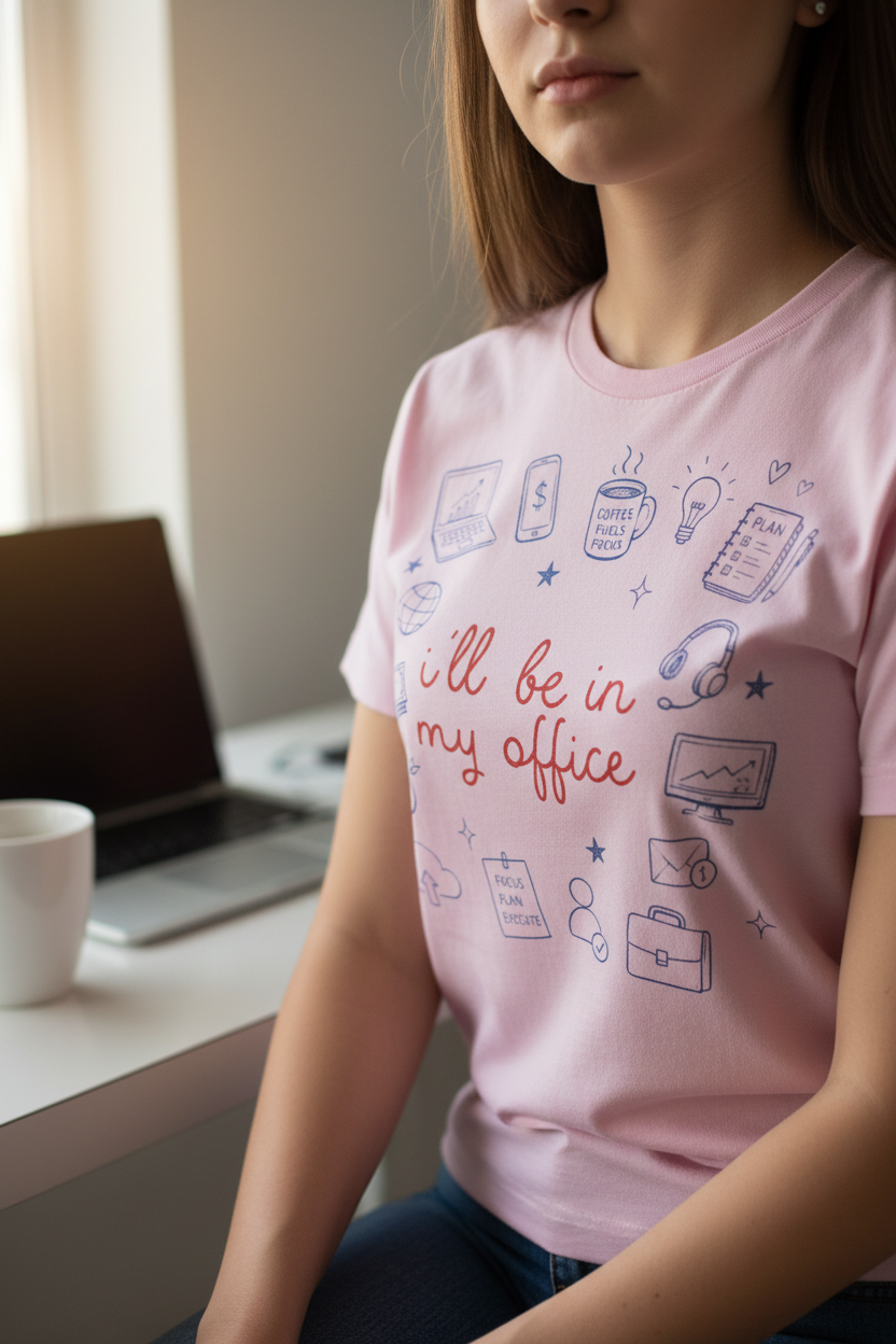 Pink - Home Office Desk