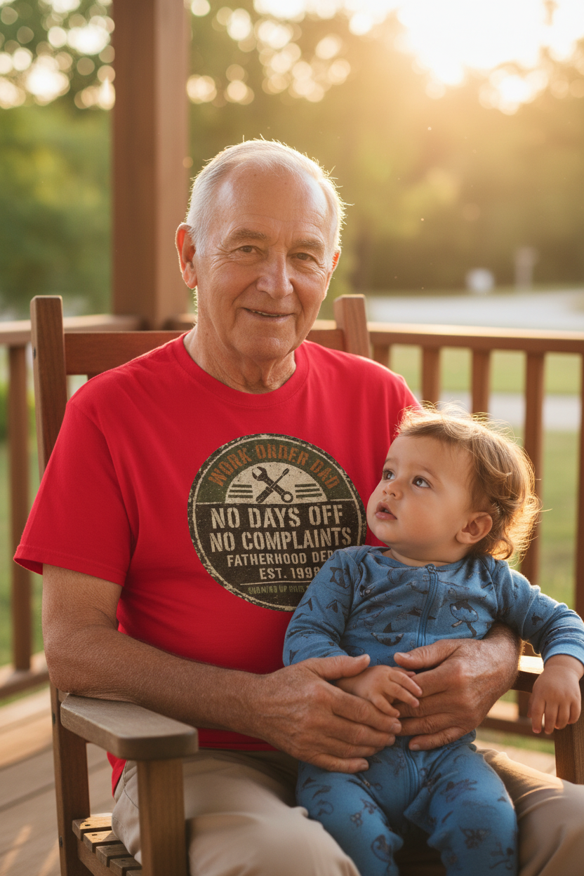 Porch Grandpa - Red