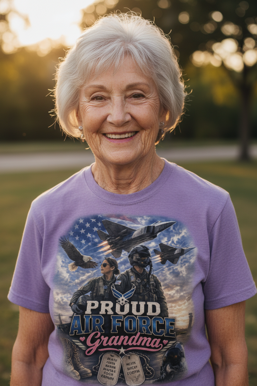 Proud Air Force Grandma - Lavender Lifestyle