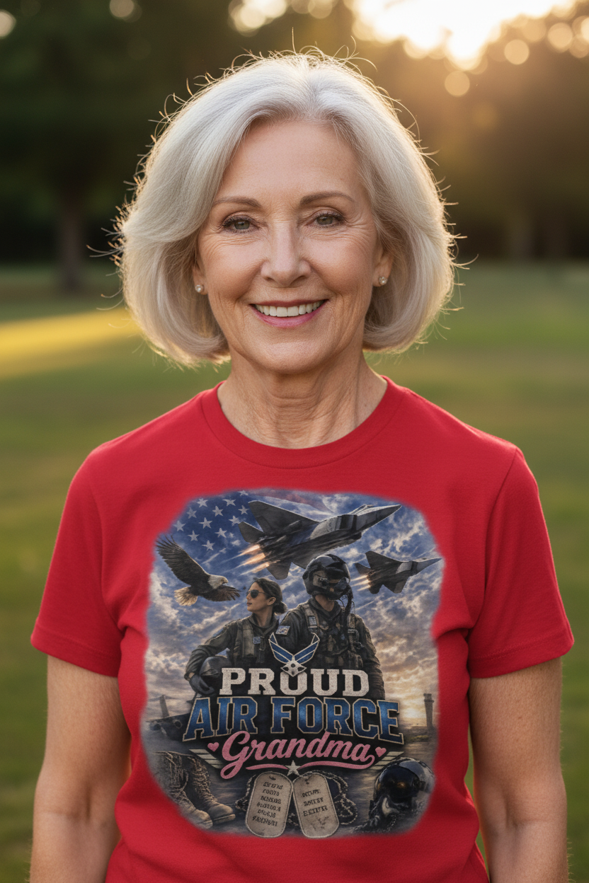 Proud Air Force Grandma - Red Lifestyle