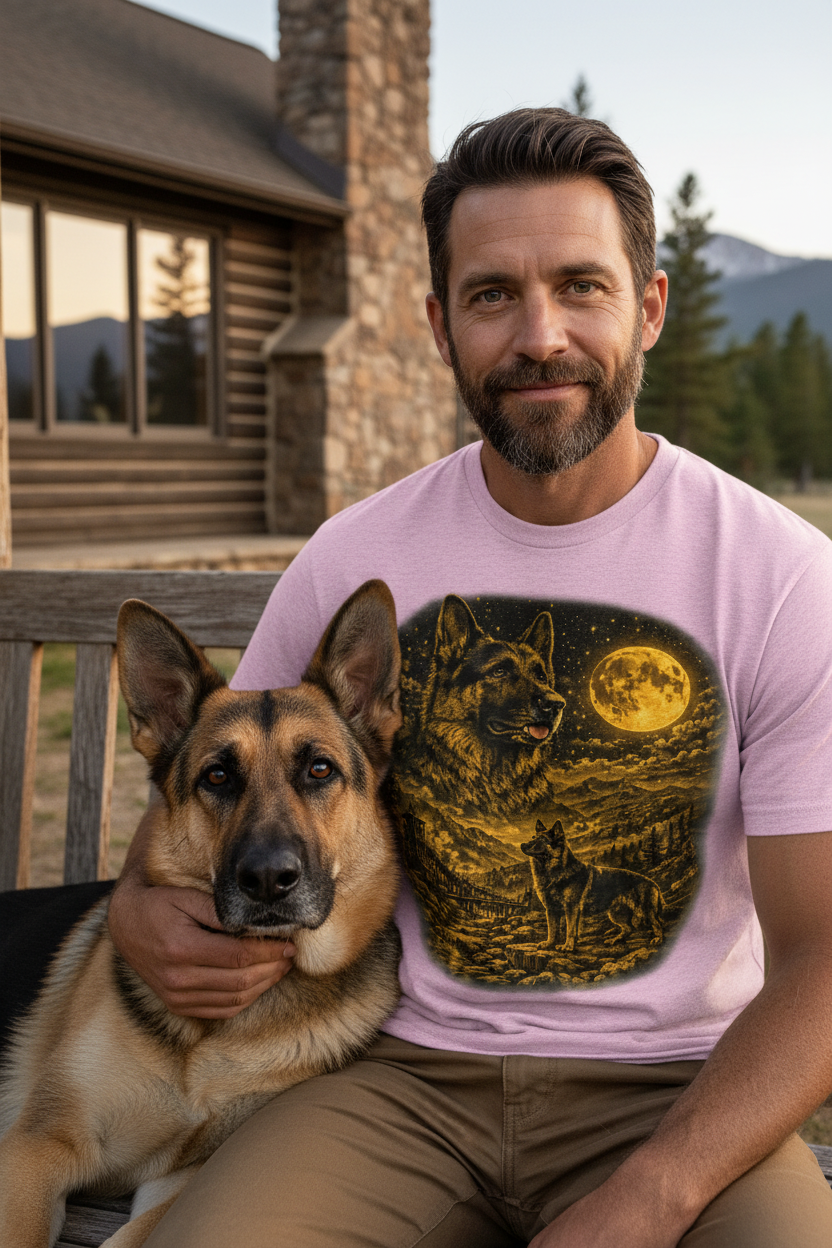 Rustic Porch with GSD