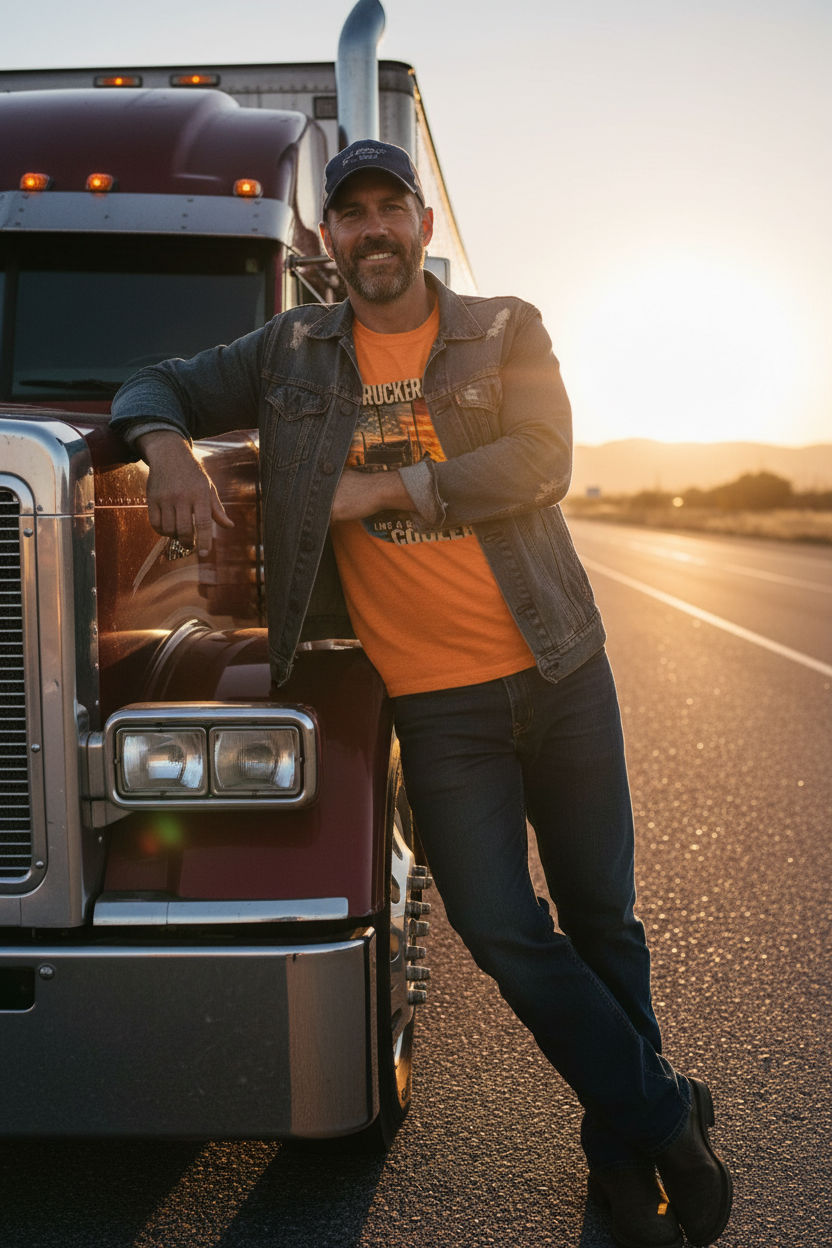 Solo Male Trucker