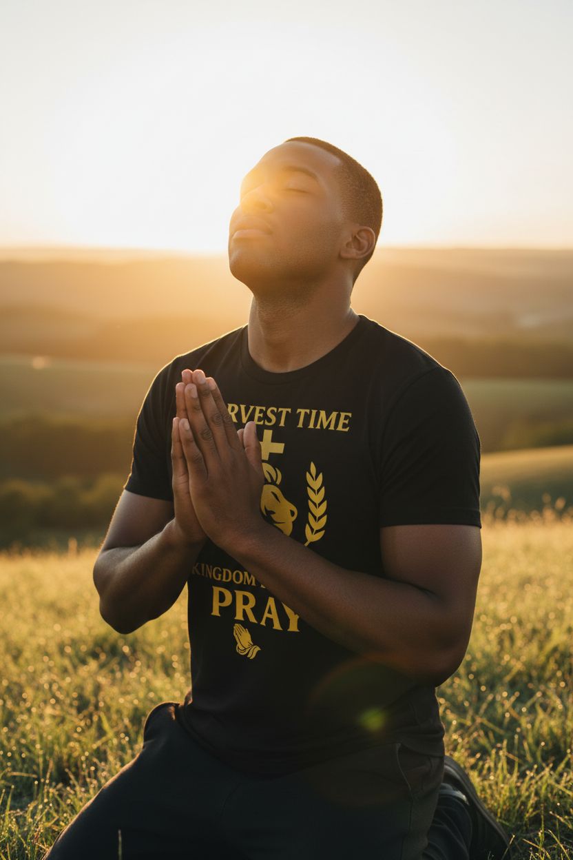 Sunrise Prayer Lifestyle Mockup