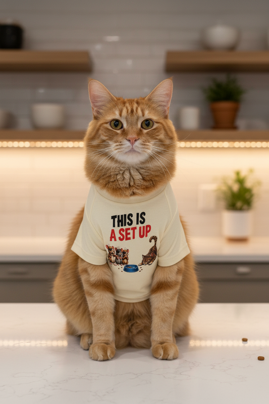Tabby Cat Lifestyle Mockup