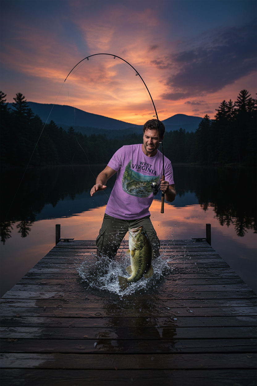 Trophy Bass Dusk Dock