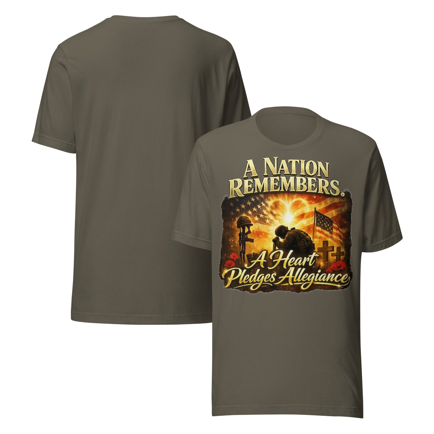 Faith to Freedom Christian Military T-Shirt | Faith-Based Apparel