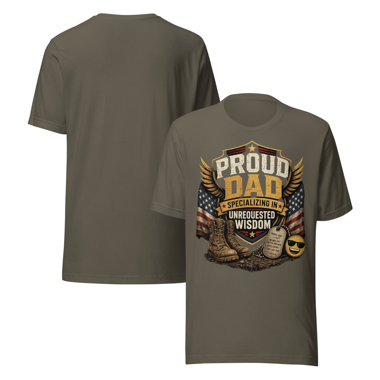 Faith to Freedom Christian Military T-Shirt | Faith-Based Apparel