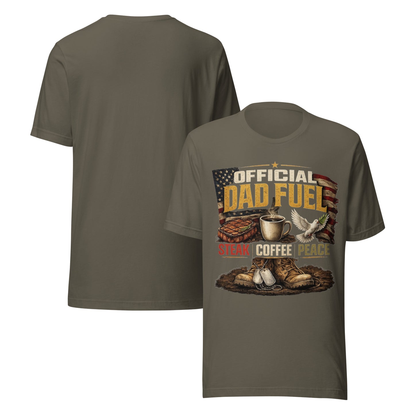Faith to Freedom Christian Military T-Shirt | Faith-Based Apparel