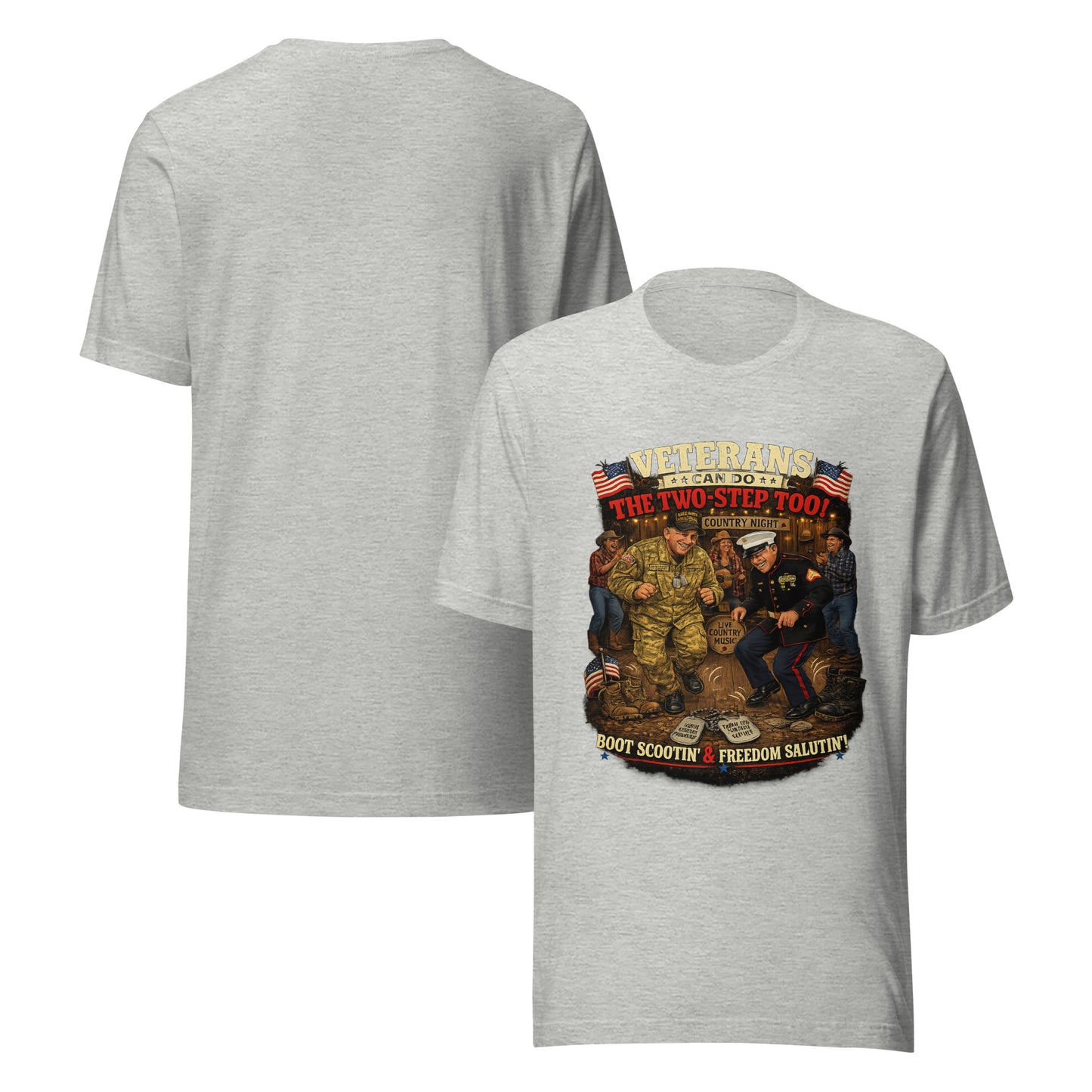 Faith to Freedom Christian Military T-Shirt | Faith-Based Apparel