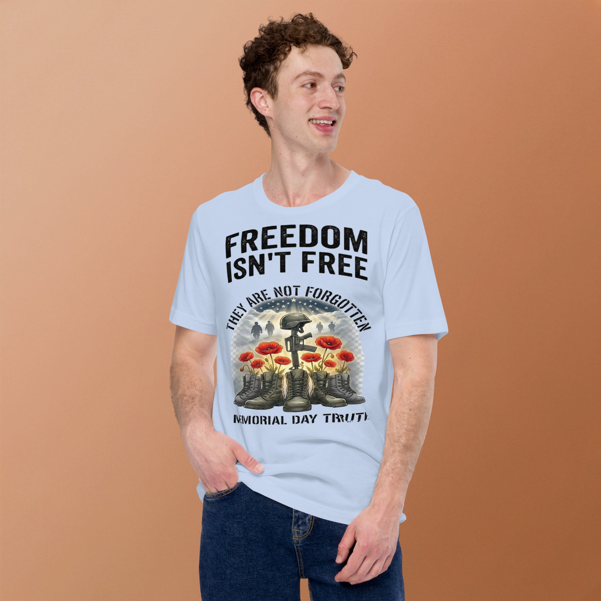 Faith to Freedom Christian Military T-Shirt | Faith-Based Apparel