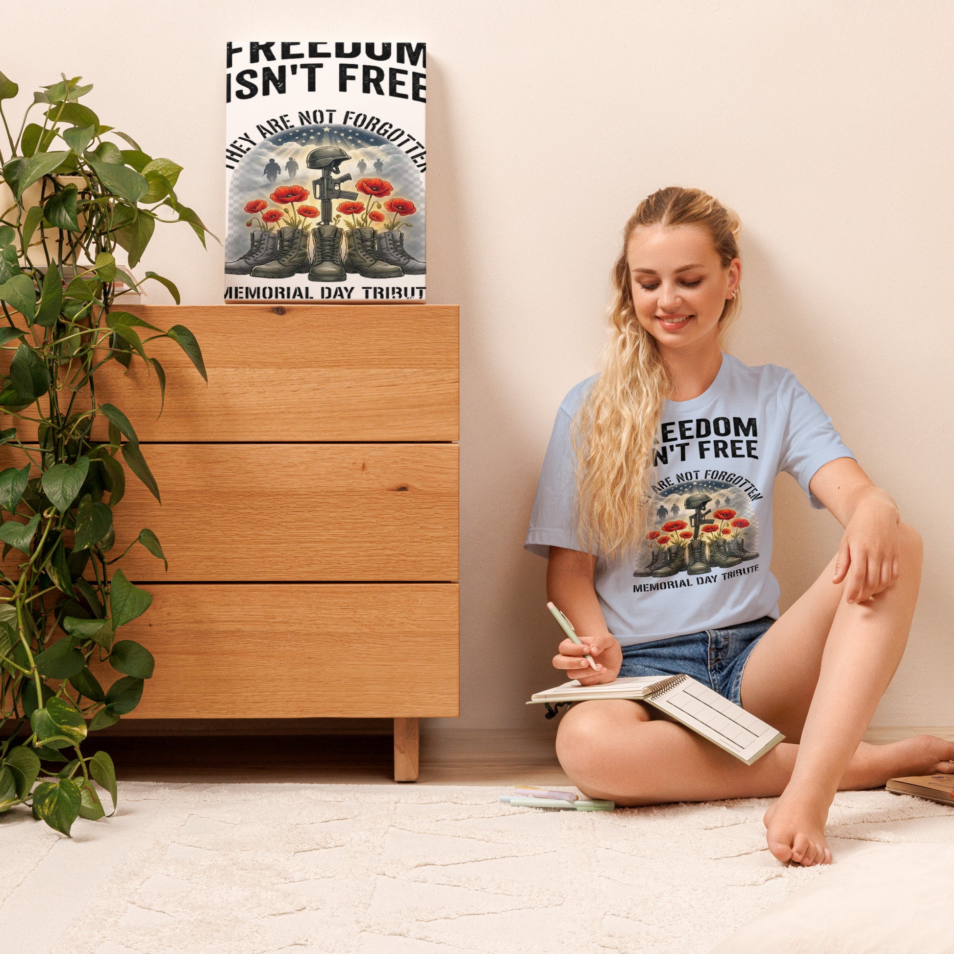 Faith to Freedom Christian Military T-Shirt | Faith-Based Apparel