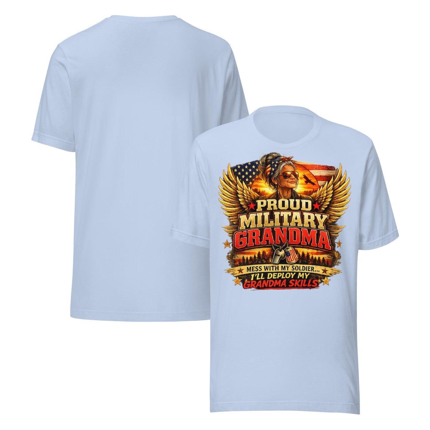 Faith to Freedom Christian Military T-Shirt | Faith-Based Apparel