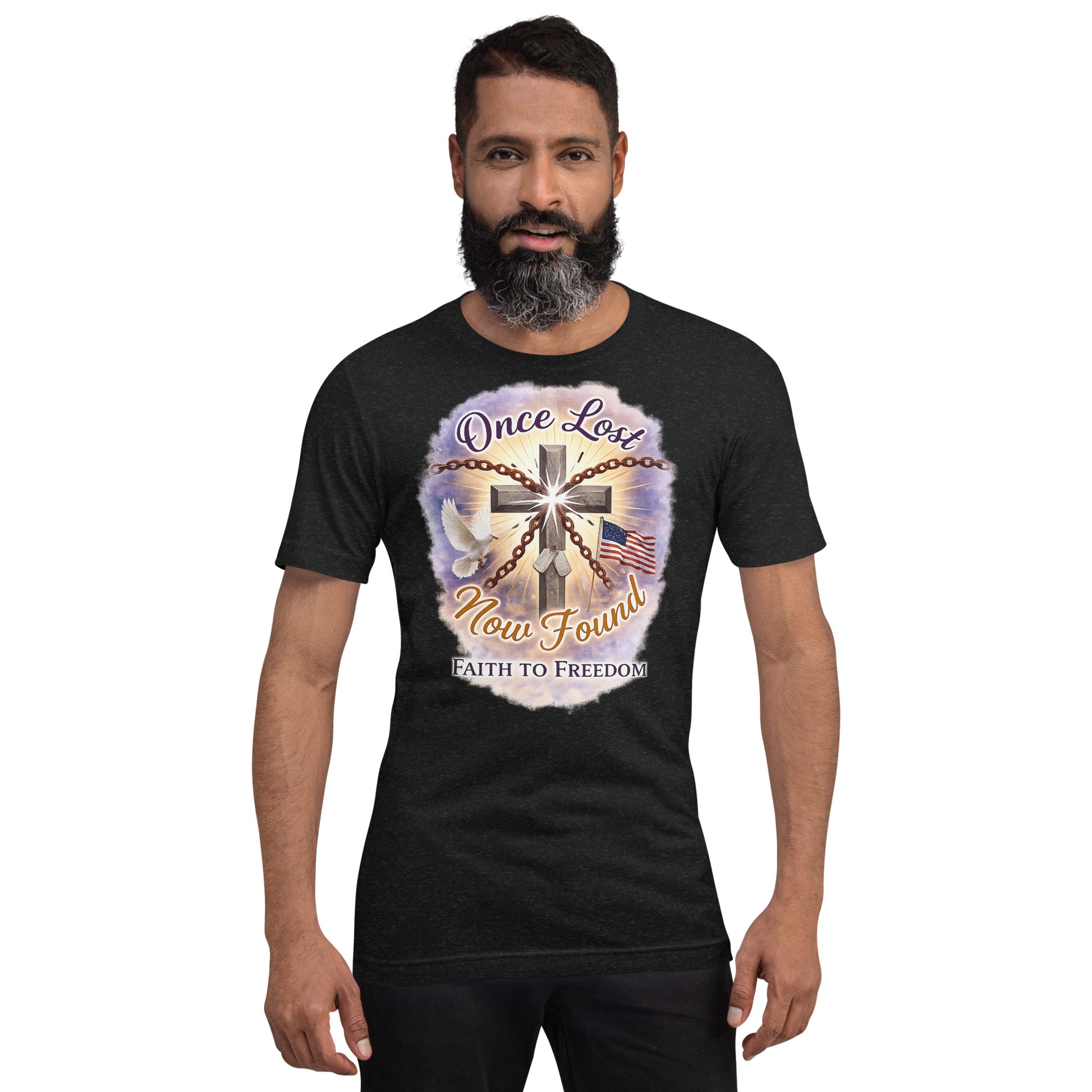 Faith to Freedom Christian Military T-Shirt | Faith-Based Apparel