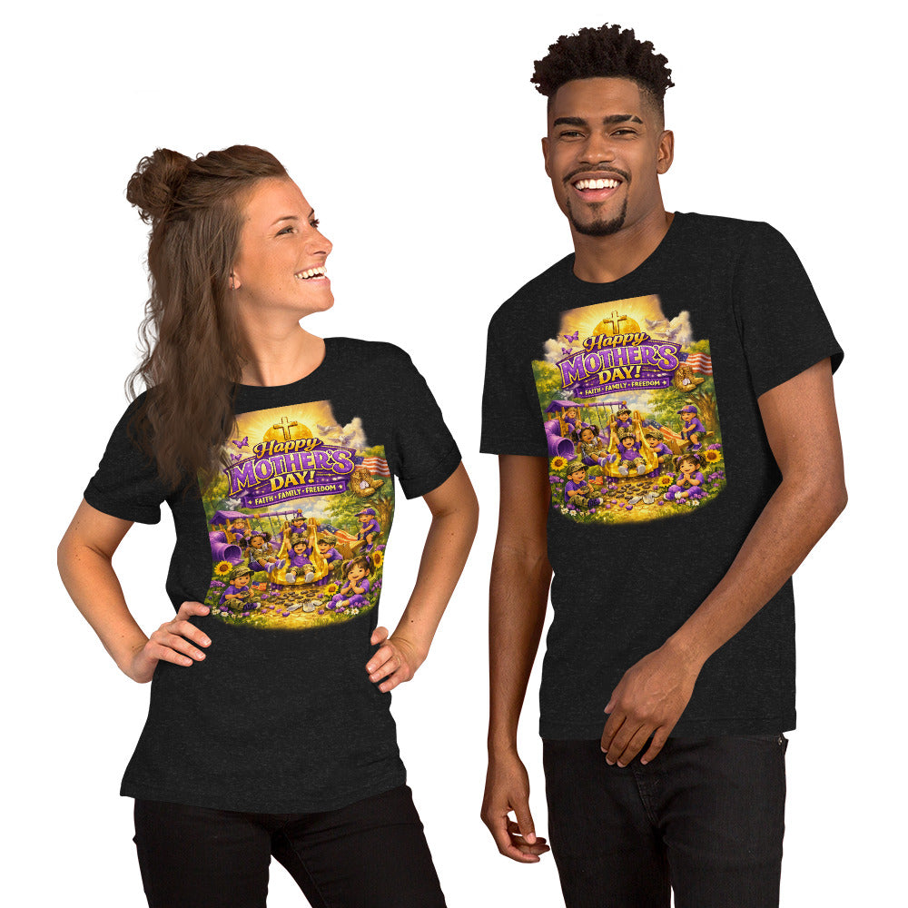 Faith to Freedom Christian Military T-Shirt | Faith-Based Apparel
