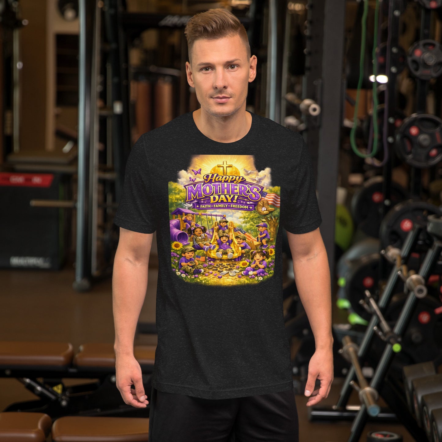 Faith to Freedom Christian Military T-Shirt | Faith-Based Apparel
