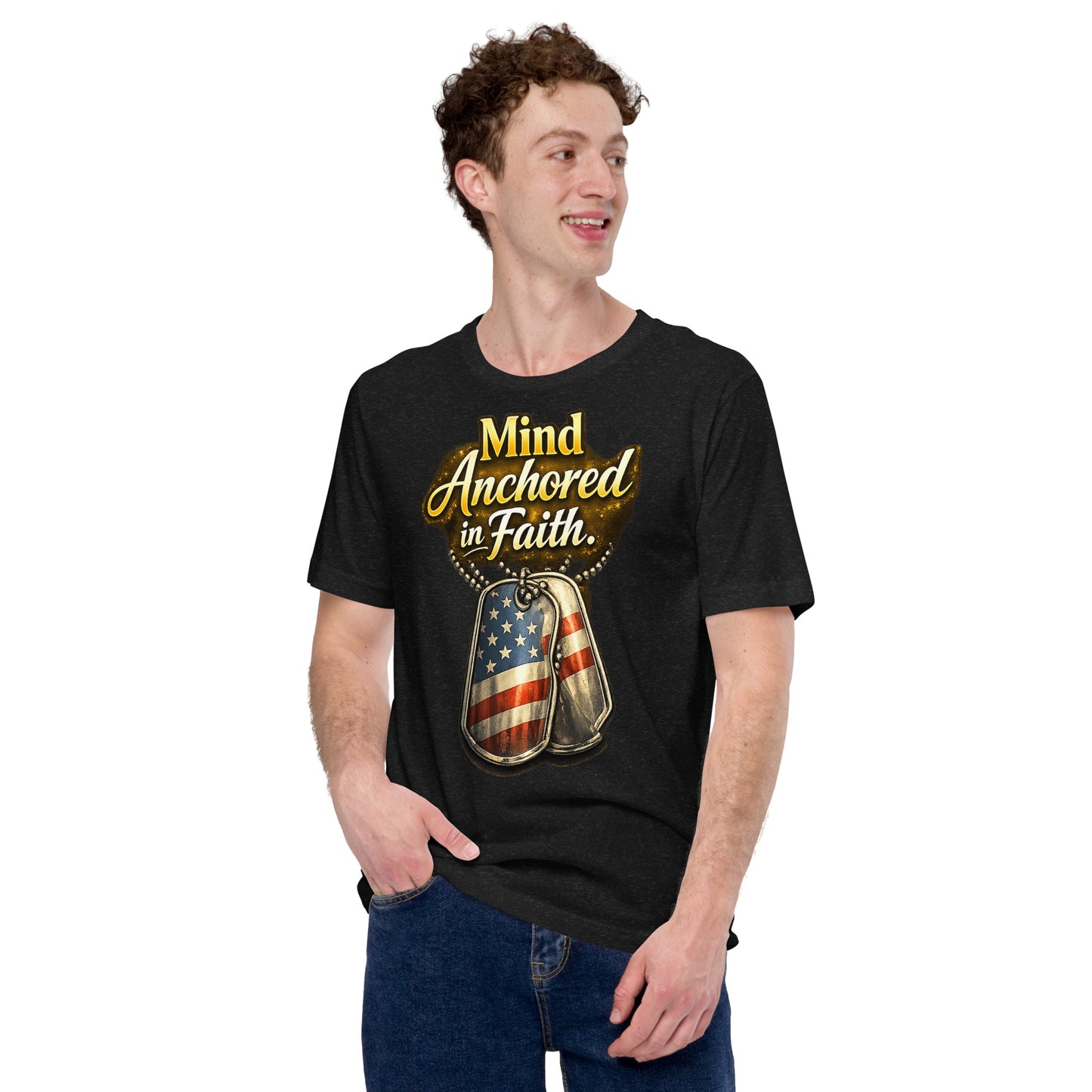 Faith to Freedom Christian Military T-Shirt | Faith-Based Apparel