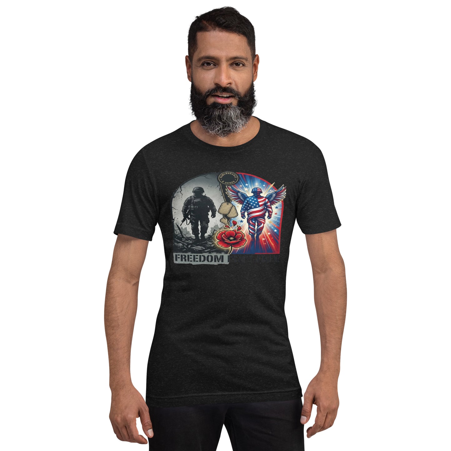 Faith to Freedom Christian Military T-Shirt | Faith-Based Apparel