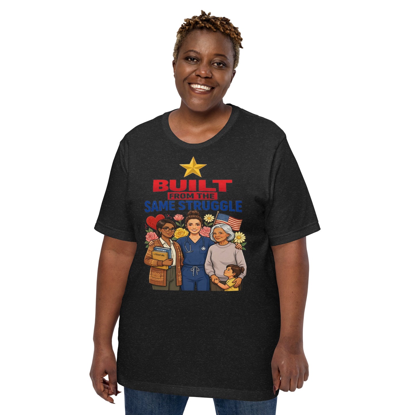 Faith to Freedom Christian Military T-Shirt | Faith-Based Apparel