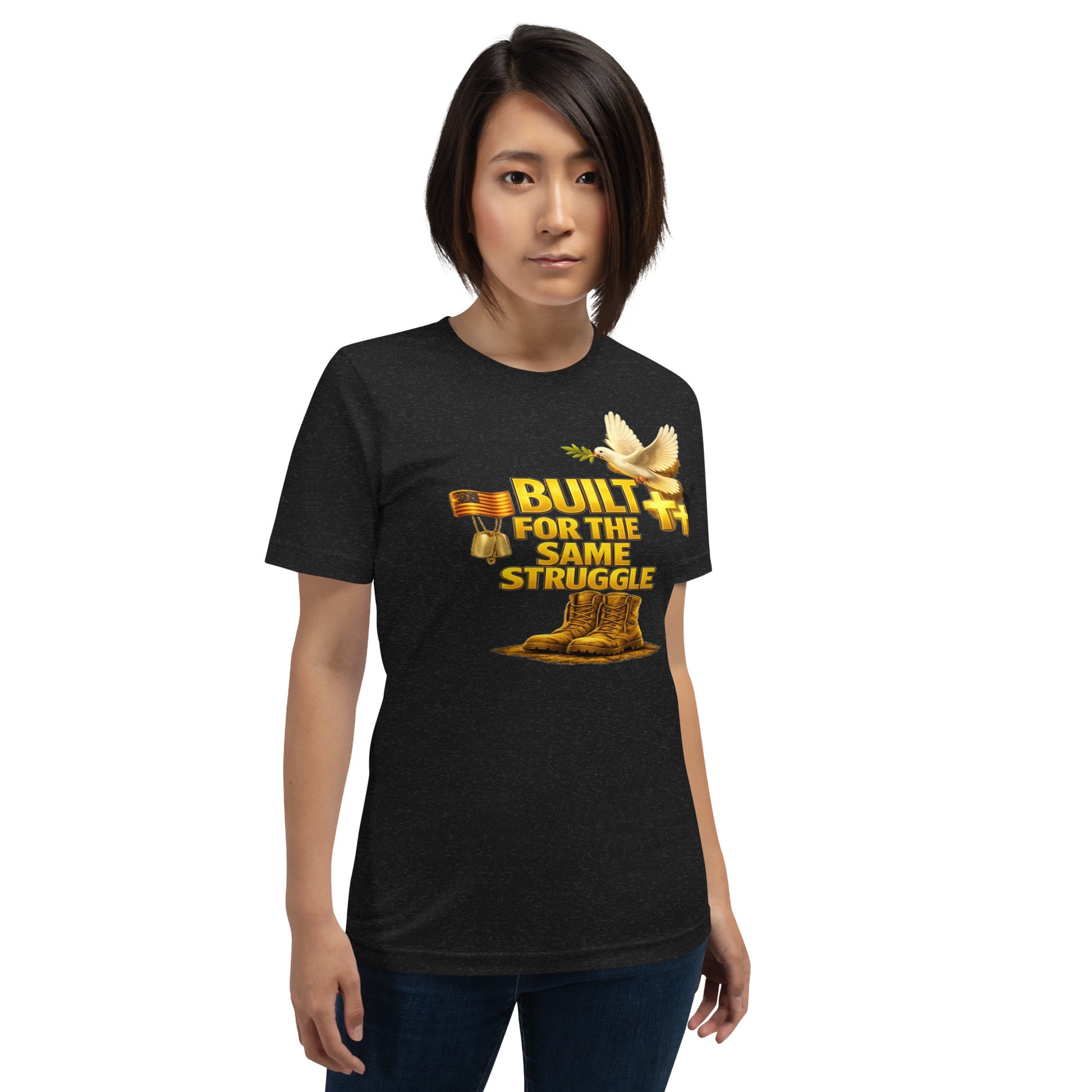 Faith to Freedom Christian Military T-Shirt | Faith-Based Apparel