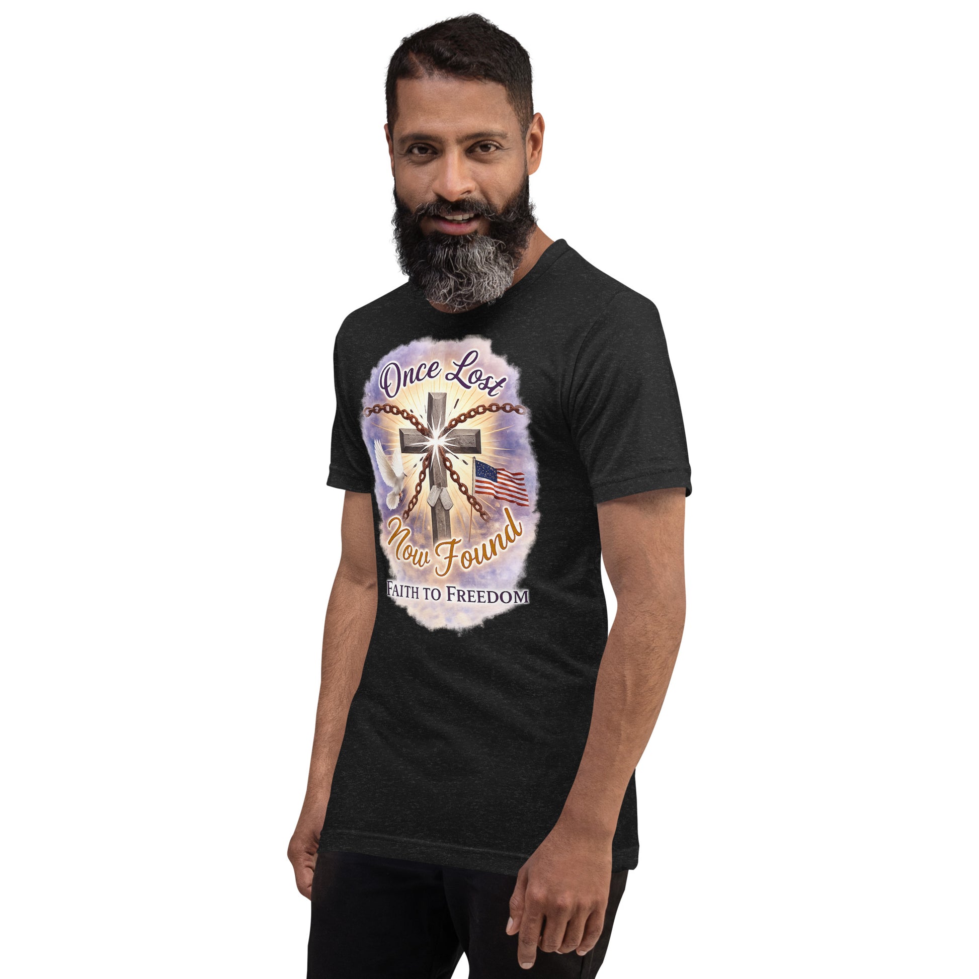 Faith to Freedom Christian Military T-Shirt | Faith-Based Apparel