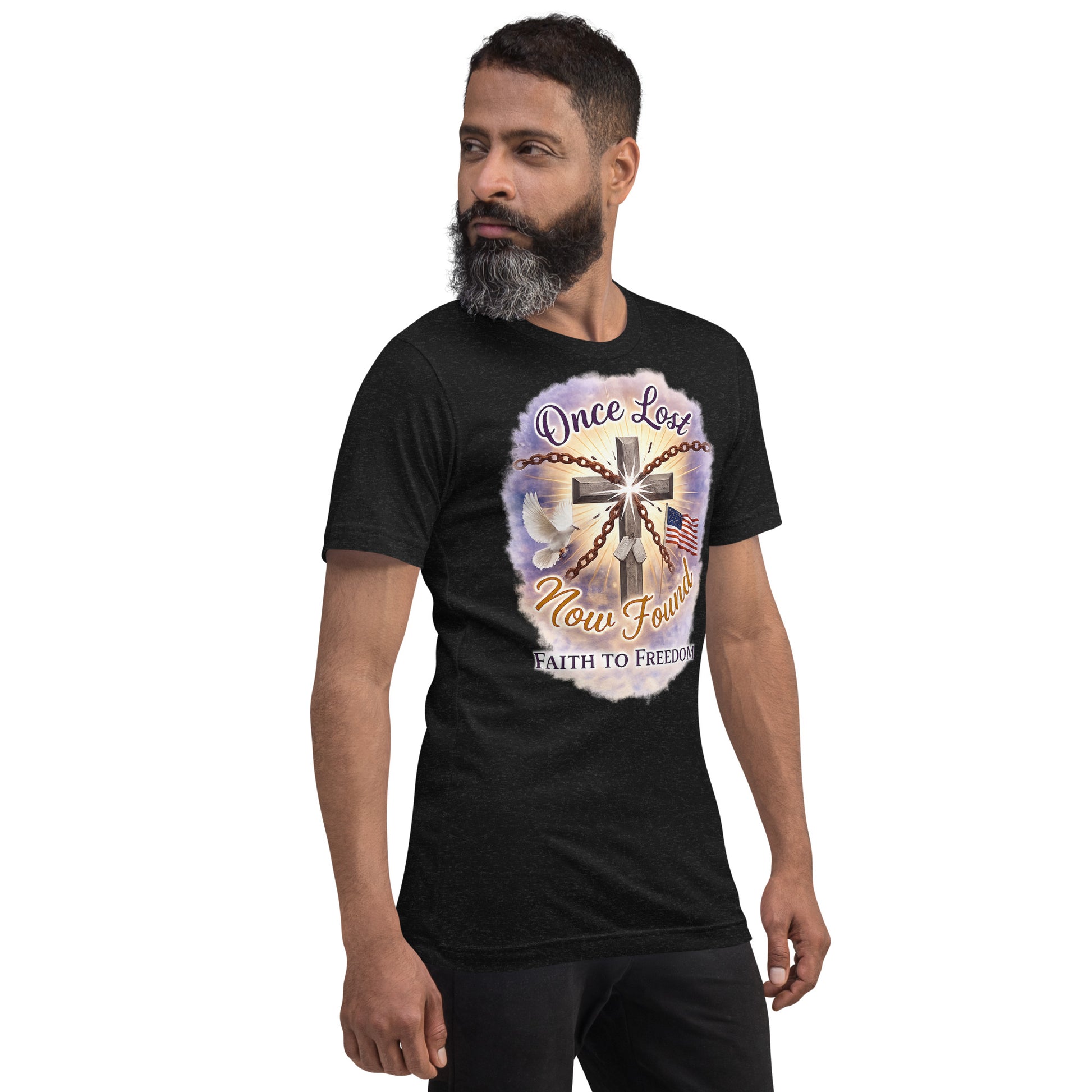 Faith to Freedom Christian Military T-Shirt | Faith-Based Apparel