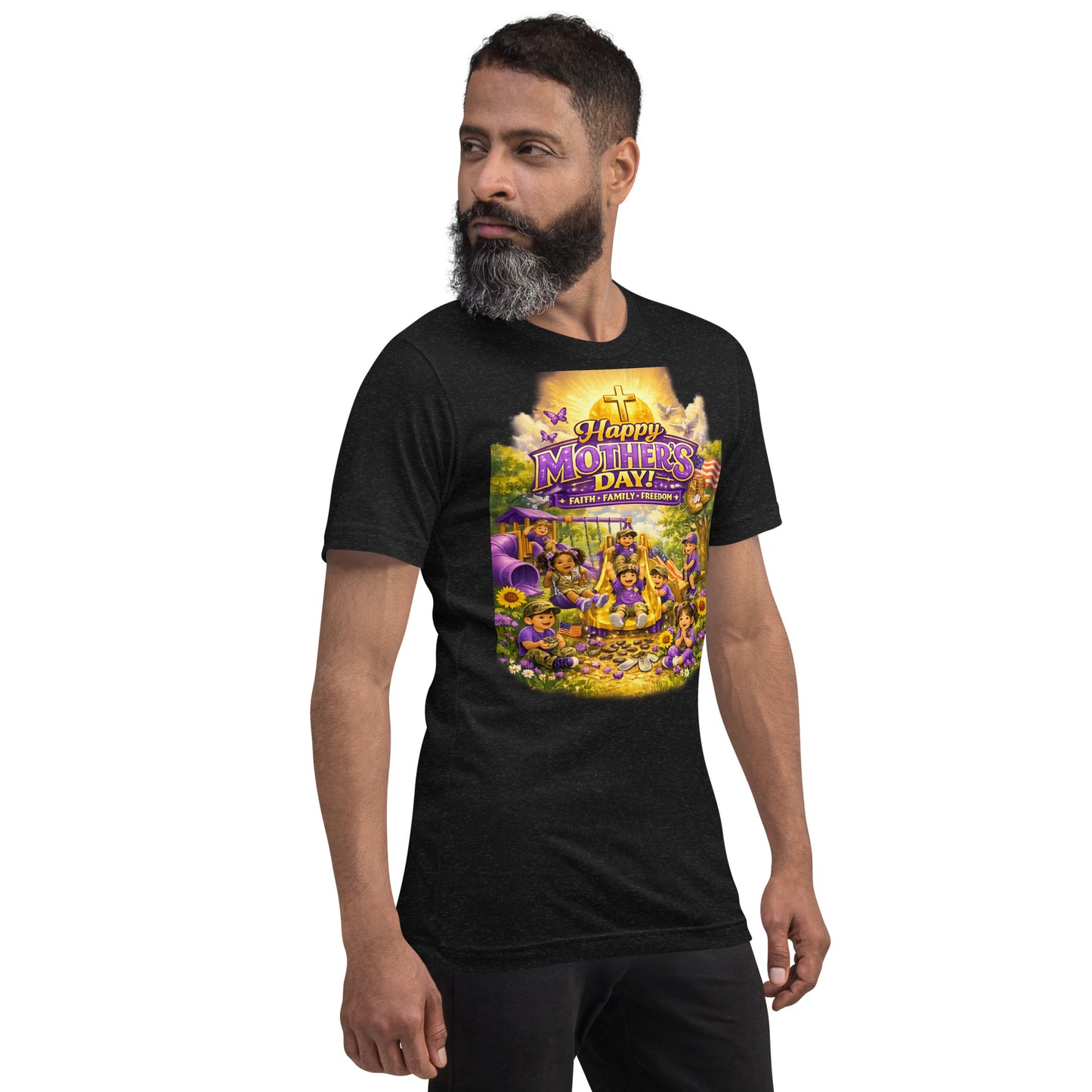 Faith to Freedom Christian Military T-Shirt | Faith-Based Apparel