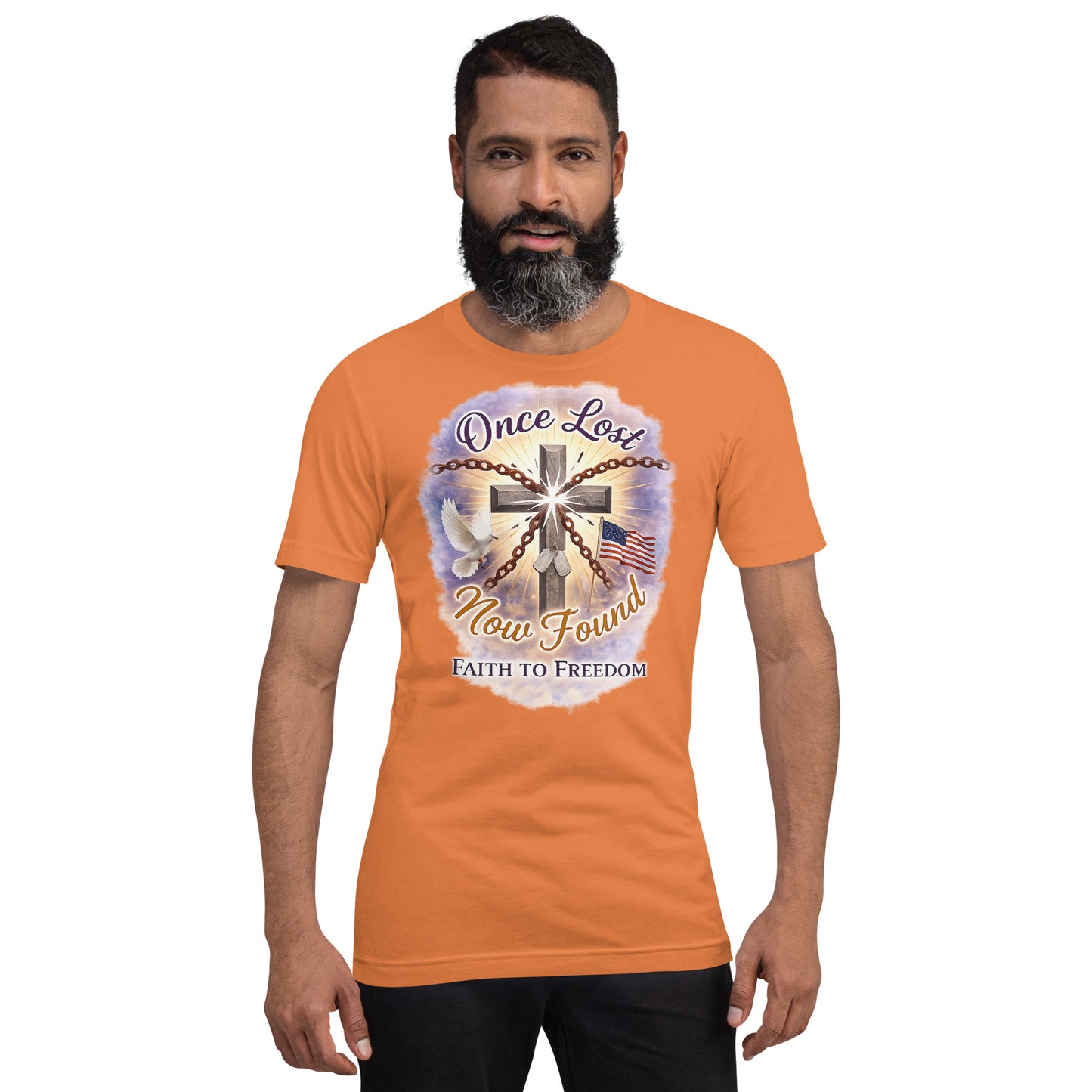 Faith to Freedom Christian Military T-Shirt | Faith-Based Apparel