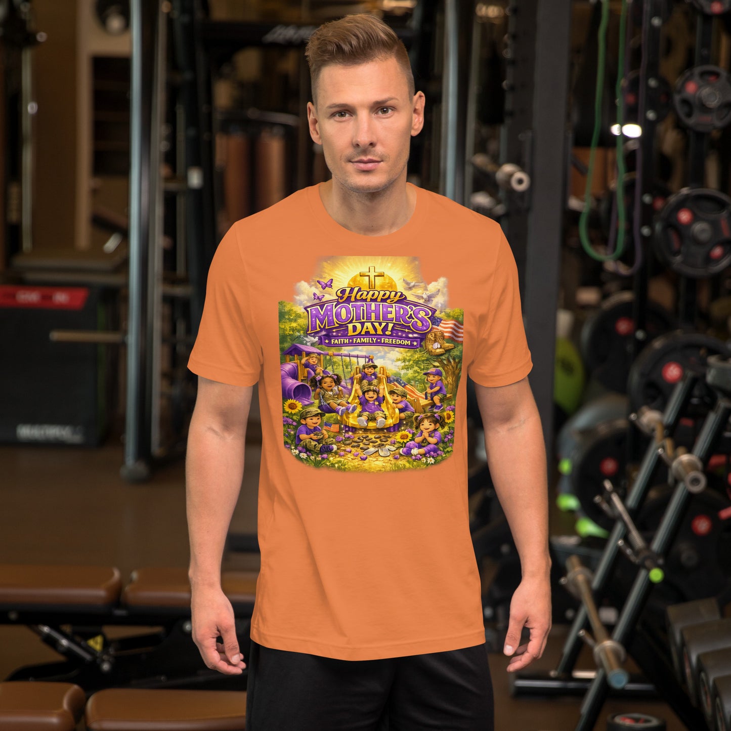 Faith to Freedom Christian Military T-Shirt | Faith-Based Apparel