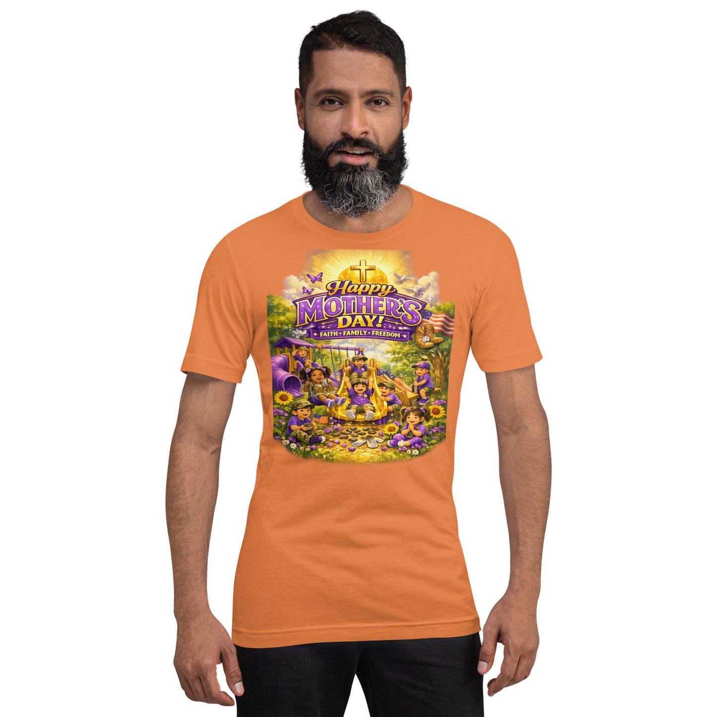 Faith to Freedom Christian Military T-Shirt | Faith-Based Apparel