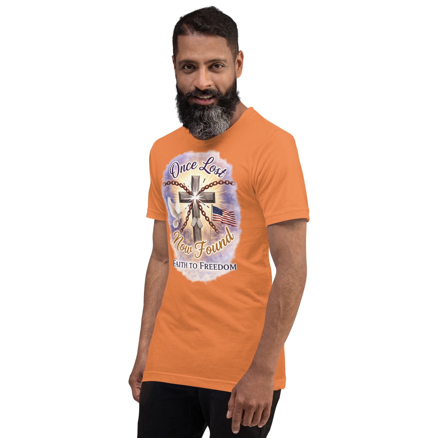 Faith to Freedom Christian Military T-Shirt | Faith-Based Apparel