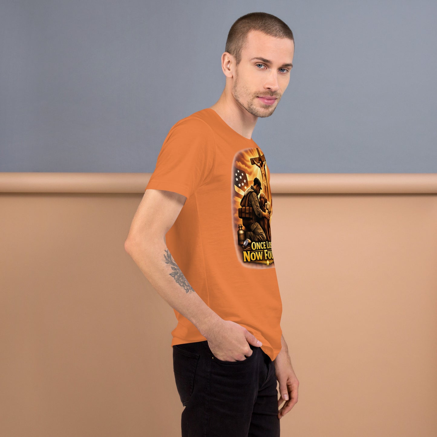 Faith to Freedom Christian Military T-Shirt | Faith-Based Apparel