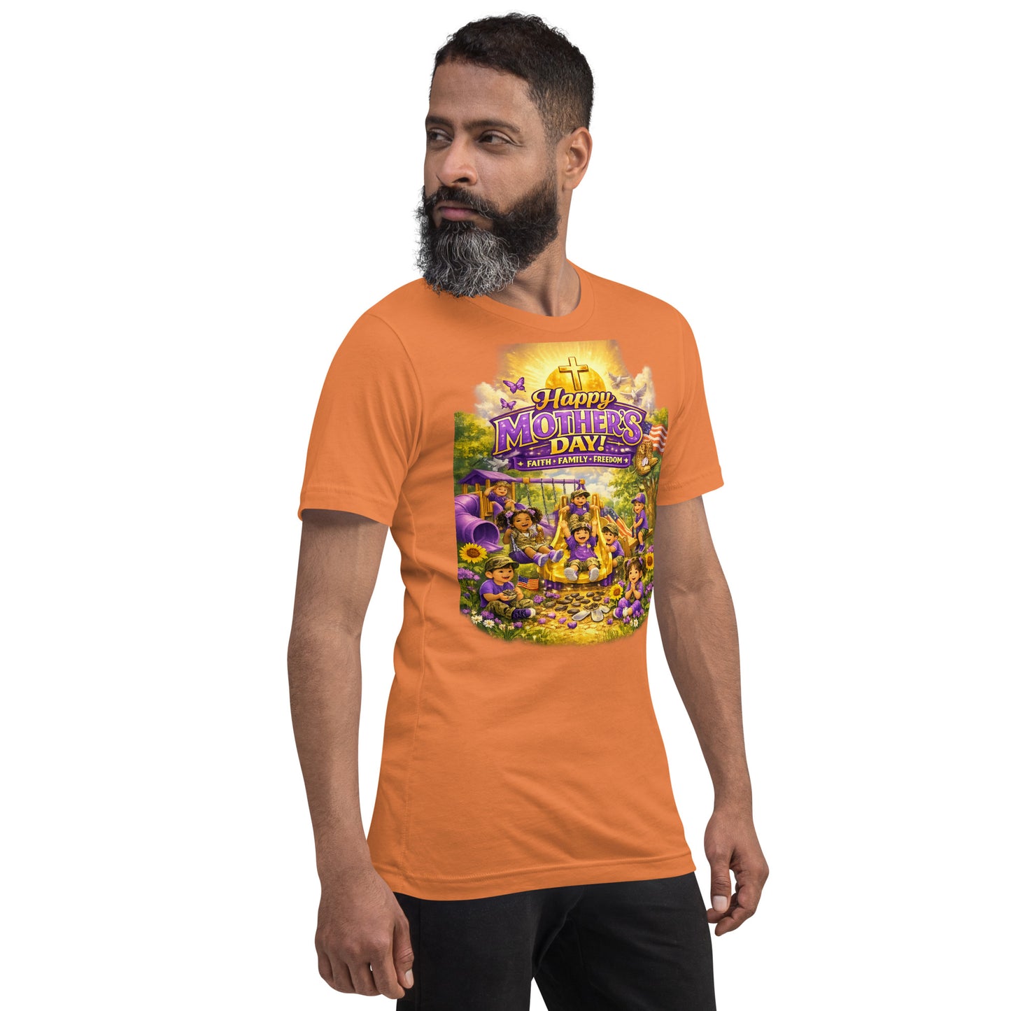 Faith to Freedom Christian Military T-Shirt | Faith-Based Apparel