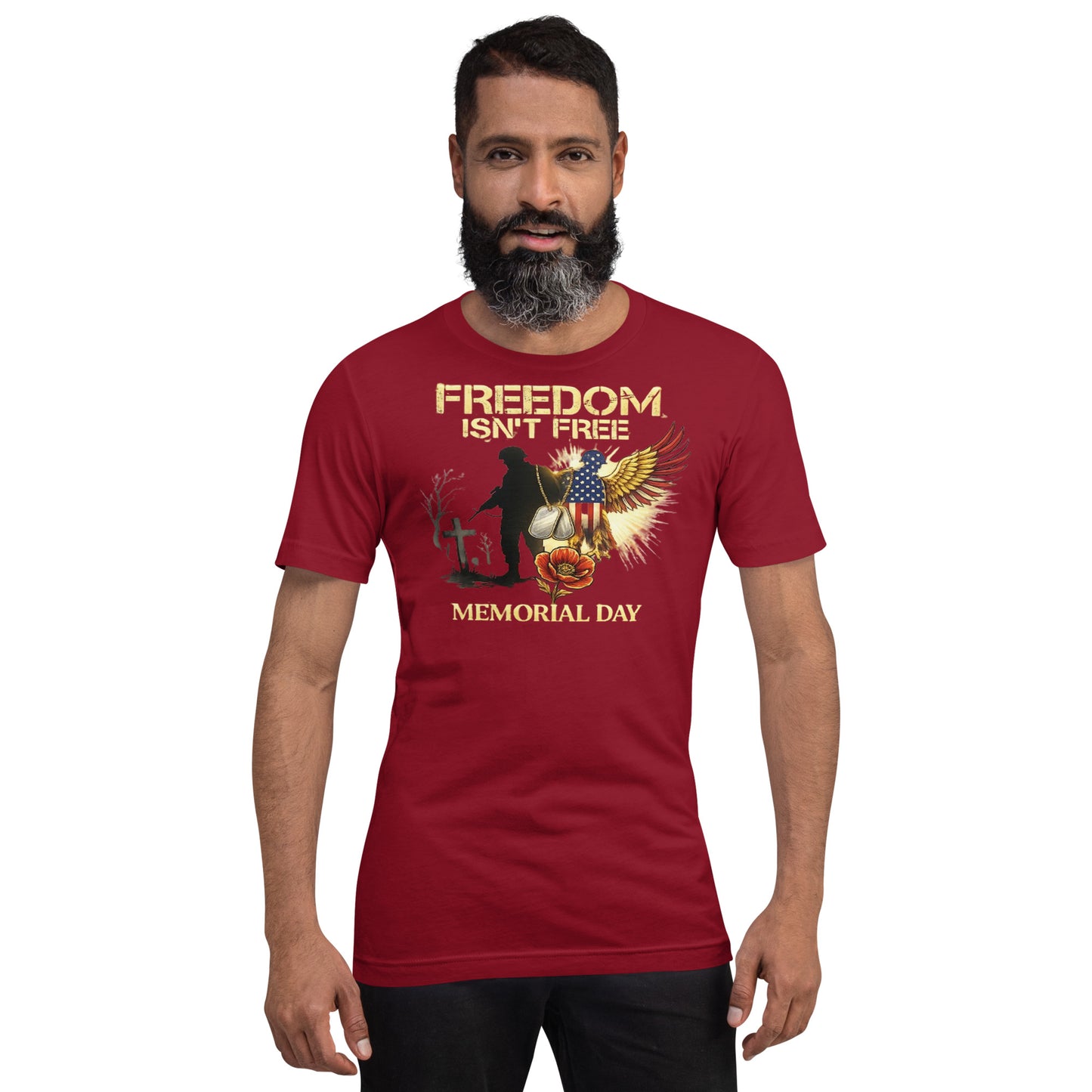 Faith to Freedom Christian Military T-Shirt | Faith-Based Apparel