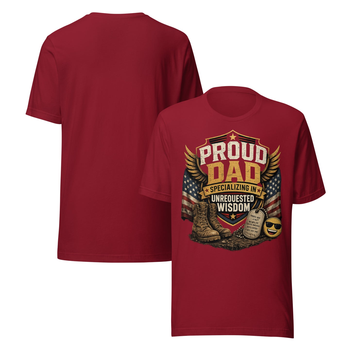 Faith to Freedom Christian Military T-Shirt | Faith-Based Apparel
