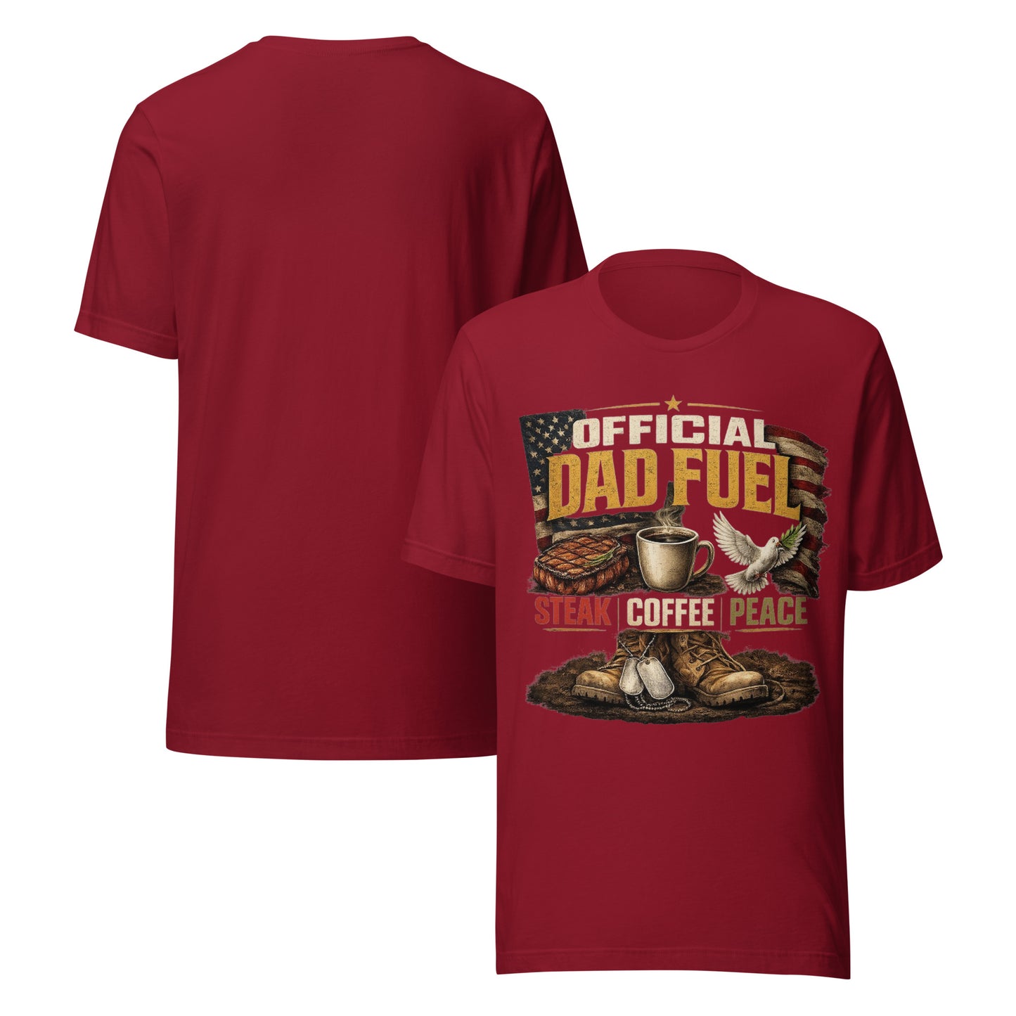 Faith to Freedom Christian Military T-Shirt | Faith-Based Apparel